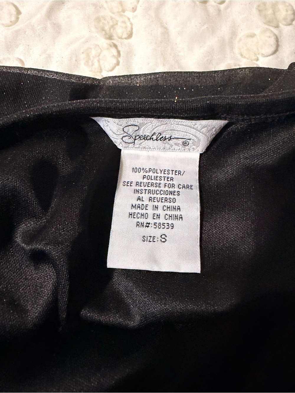 Black Y2K Halter Glitter Fairy Dress [Small] - Picture 11 of 16